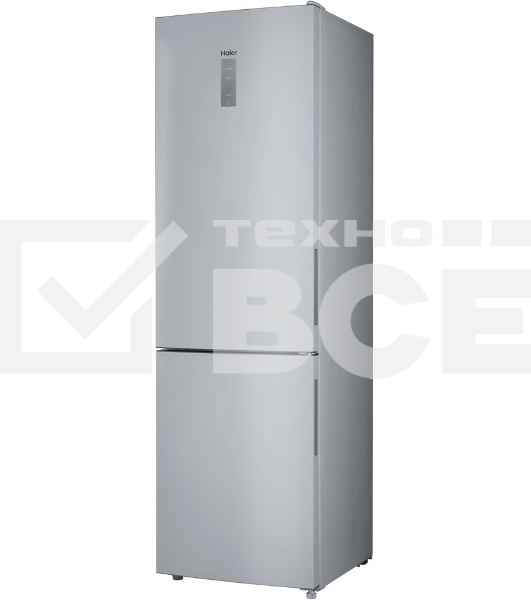 Холодильник Haier CEF537ASD серебристый двухкамерный 263/105 л морозилка снизу, No Frost