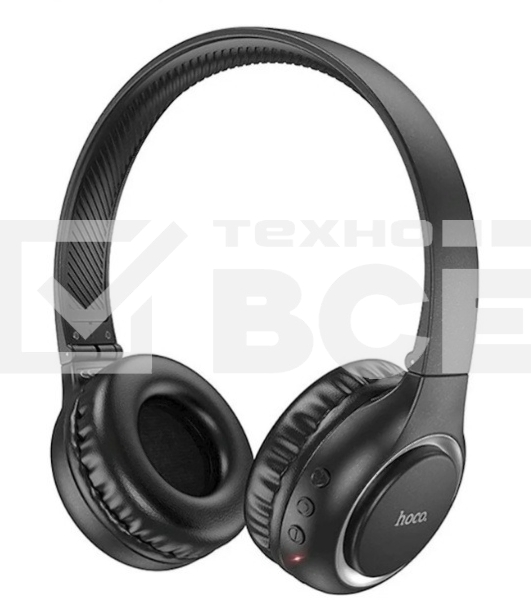Наушники накладные Hoco Charm W41 черный беспроводные bluetooth оголовье