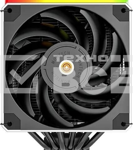 Устройство охлаждения (кулер) MONTECH Metal DT24 Premium ARGB Soc-AM5/AM4/1151/1200/1700 4-pin Al+Cu 270W 1600gr Ret