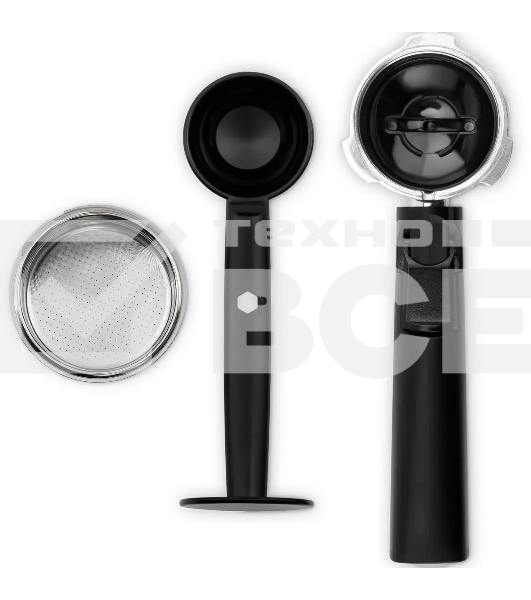 Кофеварка рожковая Vitek VT-1502 черный, исп. кофе - молотый, 1.5 л, 1050 Вт, 15 Бар.