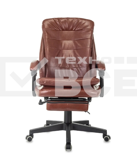 Кресло руководителя Бюрократ T-9950MSG-F/BROWN-PU