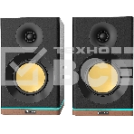 Колонки Оклик OK-605A 2.0 черный 60Вт BT, фото 1