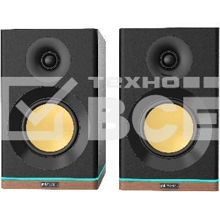 Колонки Оклик OK-605A 2.0 черный 60Вт BT
