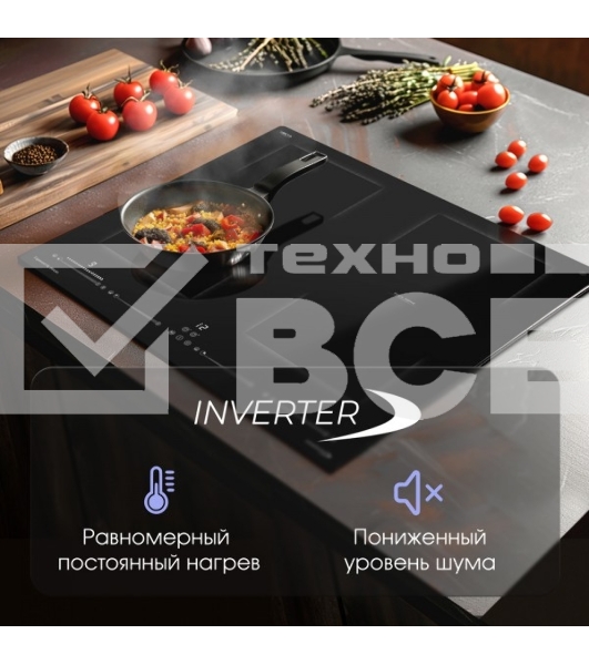 Индукционная варочная панель Zigmund & Shtain CI 69.6 B чёрный