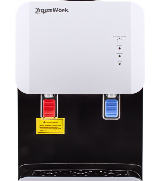 Кулер Aqua Work 105 LR напольный компрессорный белый/черный
