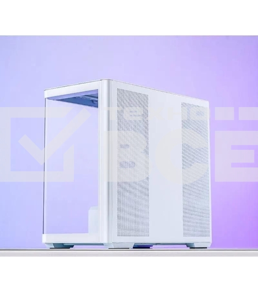 Корпус без блока питания JONSBO D300, Mini-Tower, TG, no fan, 2xUSB-A 3.2 + 1xUSB-C 3.2, mATX, mITX White