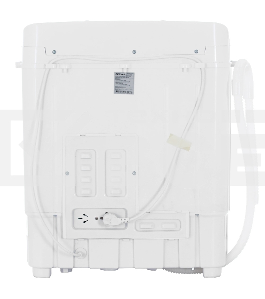 Стиральная машина OPTIMA МСП-40П белая, загрузка вертикальная 4кг, 1350 об/мин., класс: A