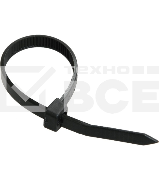 Хомут кабельный ИЭК UHH32-D076-500-100 7.6х500 нейл. черный (уп. 100 шт)