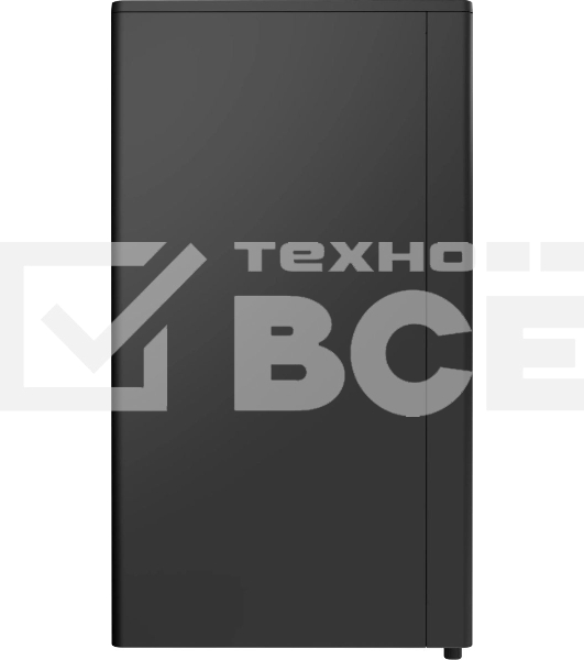 Компьютер IRU Tactio 520B6SB MT Ryzen 5 8600G (4.3) 16Gb SSD 512Gb RGr FreeDOS 2.5xGbitEth 450W черный (RUS) (2116631)
