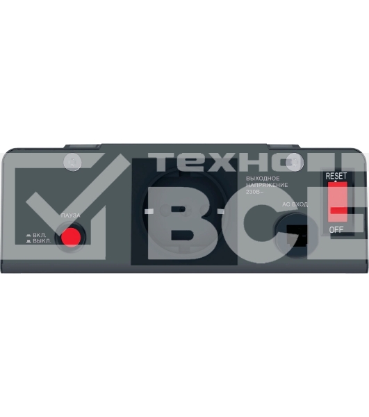 Стабилизатор напряжения Powercom WM-500VA 400Вт 500ВА графитовый