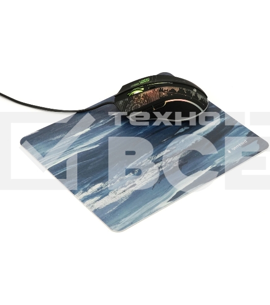 Коврик для мыши Gembird MP-ART34, 'волны абстракция', 229х195х2мм, вспененный ПВХ/пластик, пакет
