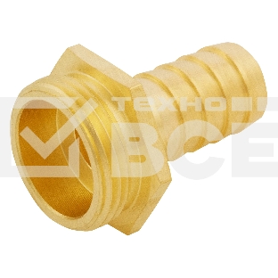 Штуцер для шланга Denzel 3/4' с наружной резьбой G1'