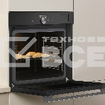 Встраиваемая электрическая духовка Gorenje BFS6148B, объем 77 л, макс. температура 230 градусов, сенсорное/поворотное управление, Wi-Fi, пар (FullSteam), сувид, AirFry, автоматические программы, телескопические направляющие на одном уровне, термощуп, динамическая система охлаждения, многоуровневое приготовление, PerfectGrill, энергоэффективность А+, черный, фото3