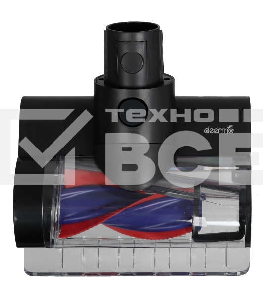 Пылесос вертикальный Deerma DEM-T50W серый/черный/красный, питание от аккумулятора, 420 Вт, уборка сухая, пылесборник 0.4 л