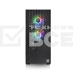 Компьютерный корпус Thermaltake Divider 370 TG ARGB/Black CA-1S4-00M1WN-00 /Win/SPCC/Tempered Glass*1/120mm ARGB PWM Fan*3, фото3