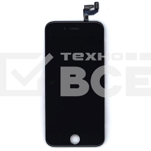 Дисплей для Apple iPhone 6S в сборе с тачскрином (AAA), черный