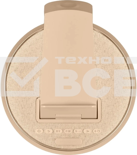Портативная колонка BBK BTA1110 золотистый 10W 2.0 BT 10м 1800mAh
