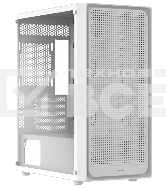 Корпус Ocypus Gamma C50 без БП белый (Gamma-C50-WHG000XX-GL)