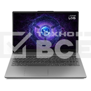 Ноутбук Lenovo LOQ 15IAX9E серый 83LK005HUE Core i5 12450HX 16Gb SSD512Gb NVIDIA GeForce RTX 3050 6Gb 15.6