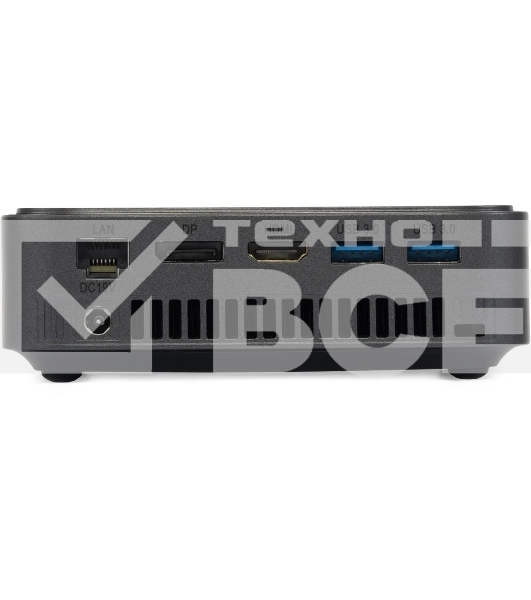 Неттоп IRU 310TLCN i5 1135G7 (2.4) 16Gb SSD512Gb Iris Xe Windows 11 Professional GbitEth WiFi BT черный (1975176)