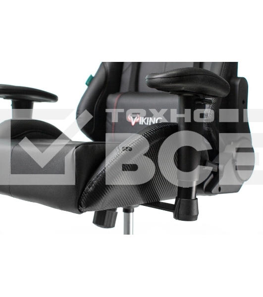 Кресло игровое Бюрократ VIKING 5 AERO BLACK EDITION черный искусственная кожа