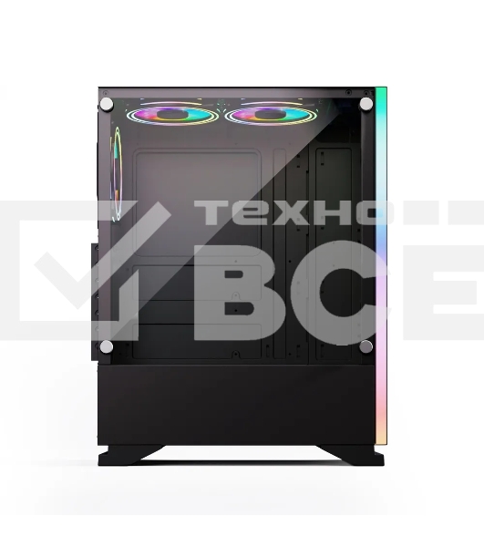 Компьютерный корпус ABR Robin I (1*USB 3.0, 2*USB 2.0, HD Audio, 3xRGB Fan, ATX, Micro-ATX)