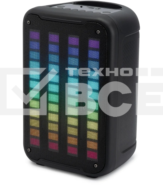 Минисистема Hyundai H-MC1204 черный 10Вт FM USB BT micro SD