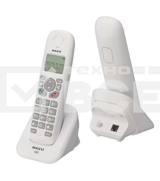 Радиотелефон Maxvi GA-01 белый