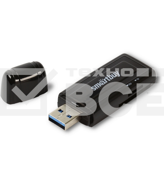 Кард-ридер Smartbuy (SBR-705-K) USB3.0 черный