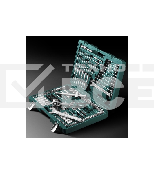 Набор KRAFTOOL X Drive, 216 предм., (1/2″+3/8″+1/4″), Универсальный набор инструмента (27888-H216)