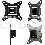 Кронштейн для телевизора Arm Media LCD-02 черный, 15'-32' макс 20 кг, настенный, наклон, фото2