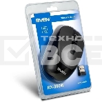 Мышь беспроводная SVEN RX-380W серый металлик, 1600 dpi, радиоканал, USB, кнопки - 4, фото2