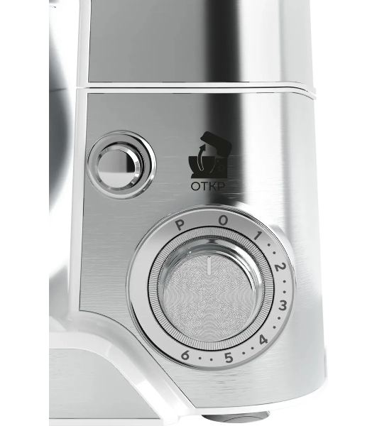 Миксер планетарный Candy CM-501 900Вт серебристый/белый