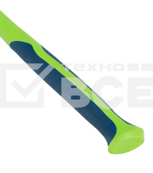 Киянка резиновая Сибртех 450 г, черная резина, фибергласовая рукоятка