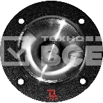 Колонки автомобильные Ural ТТ 25 ГРОМ (без решетки) 102дБ 4Ом (ком.:2кол.) твитер однополосные, фото 1