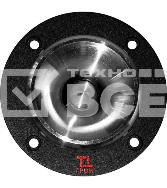 Колонки автомобильные Ural ТТ 25 ГРОМ (без решетки) 102дБ 4Ом (ком.:2кол.) твитер однополосные