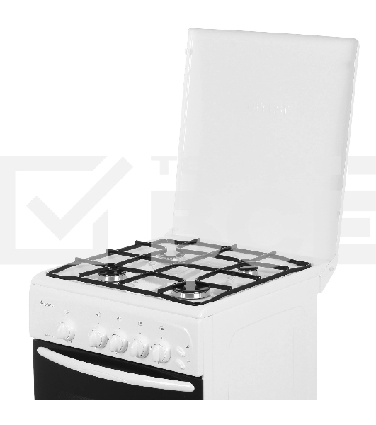 Плита газовая Gefest ПГ 3200-06 белый, конфорок 4 шт, духовка 42 л, 50 см x 85 см x 57 см