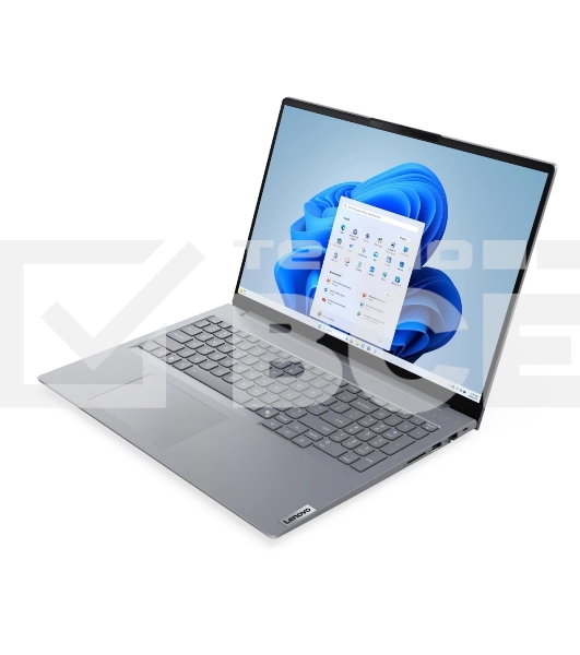 Ноутбук Lenovo ThinkBook 16 G8 IRL/16'/IPS/Intel Core 5 210H/32GB/512GB SSD/Intel Graphics/Без ОС/1.7kg