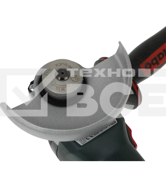 Угловая шлифовальная машина Metabo WEV 11-125 Quick 1100Вт 10500об/мин рез.шпин.:M14 d=125мм (603625000)