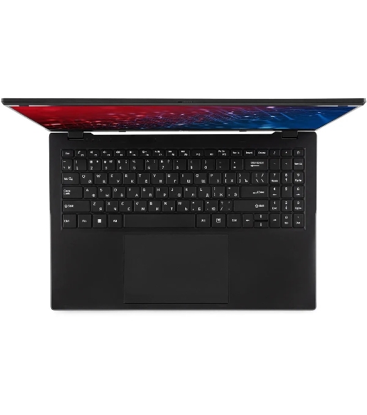 Ноутбук IRU Planio 15ING N-series N100 16Gb SSD512Gb Intel UHD Graphics 15.6' IPS FHD (1920x1080) FreeDOS black WiFi BT Cam 6000mAh (2140844)