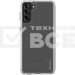 Чехол (клип-кейс) Deppa для Samsung Galaxy S21+ Gel Pro прозрачный (870032)