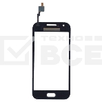 Сенсорное стекло (тачскрин) для Samsung Galaxy J1 SM-J100, черное, фото2