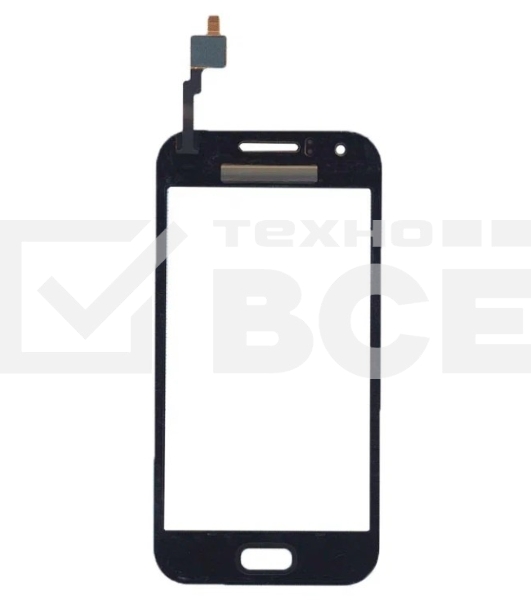 Сенсорное стекло (тачскрин) для Samsung Galaxy J1 SM-J100, черное