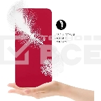 Чехол (клип-кейс) DF xiCase-63 для Xiaomi 12/12X красный, фото3