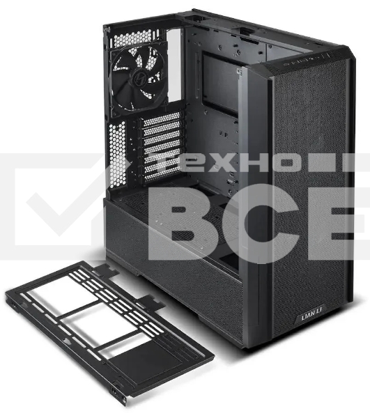 Компьютерный корпус Lian-Li Lancool 216 черный без БП ATX 2xUSB3.0 audio bott PSU