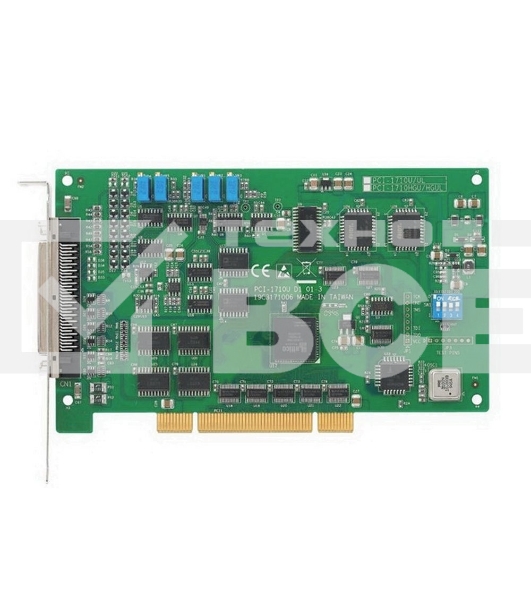 Плата интерфейсная Advantech PCI-1710HGU-DE Advantech Плата ввода-вывода Universal PCI, 16SE/8D AI, 2AO, 16DI, 16DO/ плата аналогового ввода-вывода / 100KS/s 12-bit Multi. Uni. PCI Card / High-gain