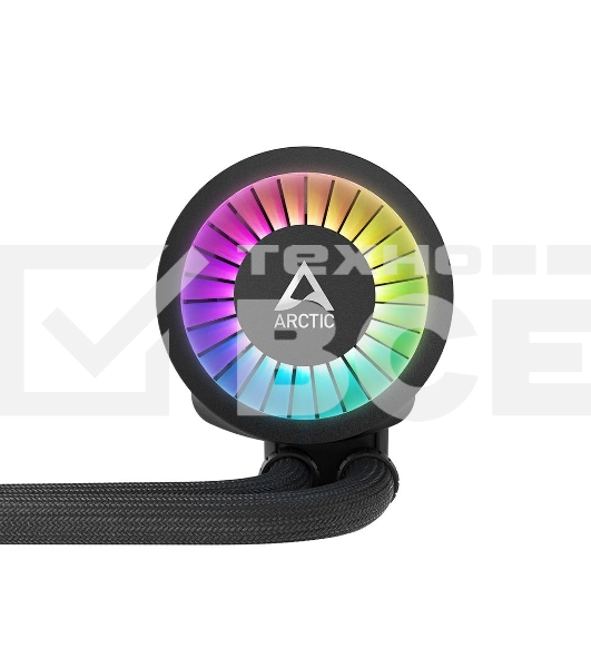 Жидкостная система охлаждения Arctic Liquid Freezer III 360 A-RGB черный, 120 мм, алюминий, 2800 об/мин, 26 дБ, 4 pin, 230 Вт