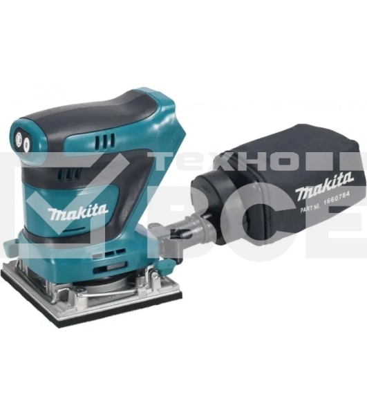 Вибро шлифовальная машина Makita DBO484Z 18Вт
