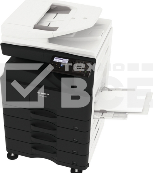 МФУ лазерный Sharp BP-20M24T, А3, ч/б, печ. до 24 стр/мин., 600 x 600 dpi, Ethernet, USB