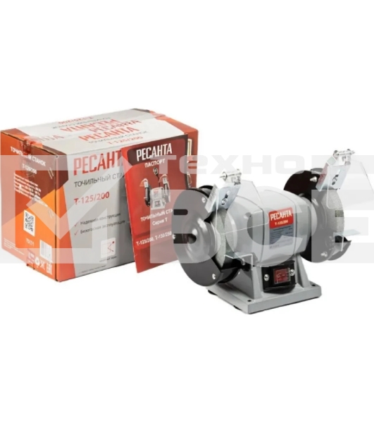 Электроточило Ресанта Т-125/200 200Вт 2950об/мин d=125мм t=16мм